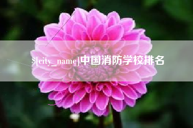 滦南中国消防学校排名