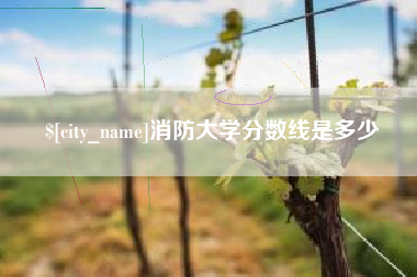 滦南消防大学分数线是多少