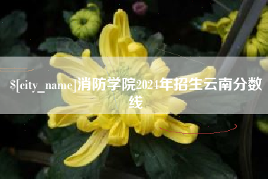 滦南消防学院2024年招生云南分数线