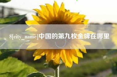 滦南中国的第九枚金牌在哪里