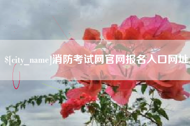 滦南消防考试网官网报名入口网址