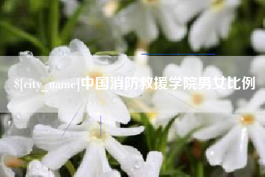 滦南中国消防救援学院男女比例