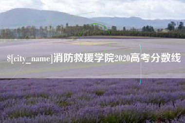 滦南消防救援学院2020高考分数线