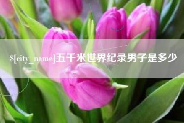 滦南五千米世界纪录男子是多少