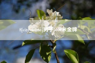 滦南男子5000米金牌