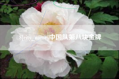 滦南中国队第八块金牌
