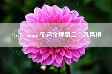 滦南奥运金牌第二个九宫格