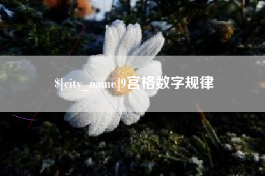 滦南9宫格数字规律
